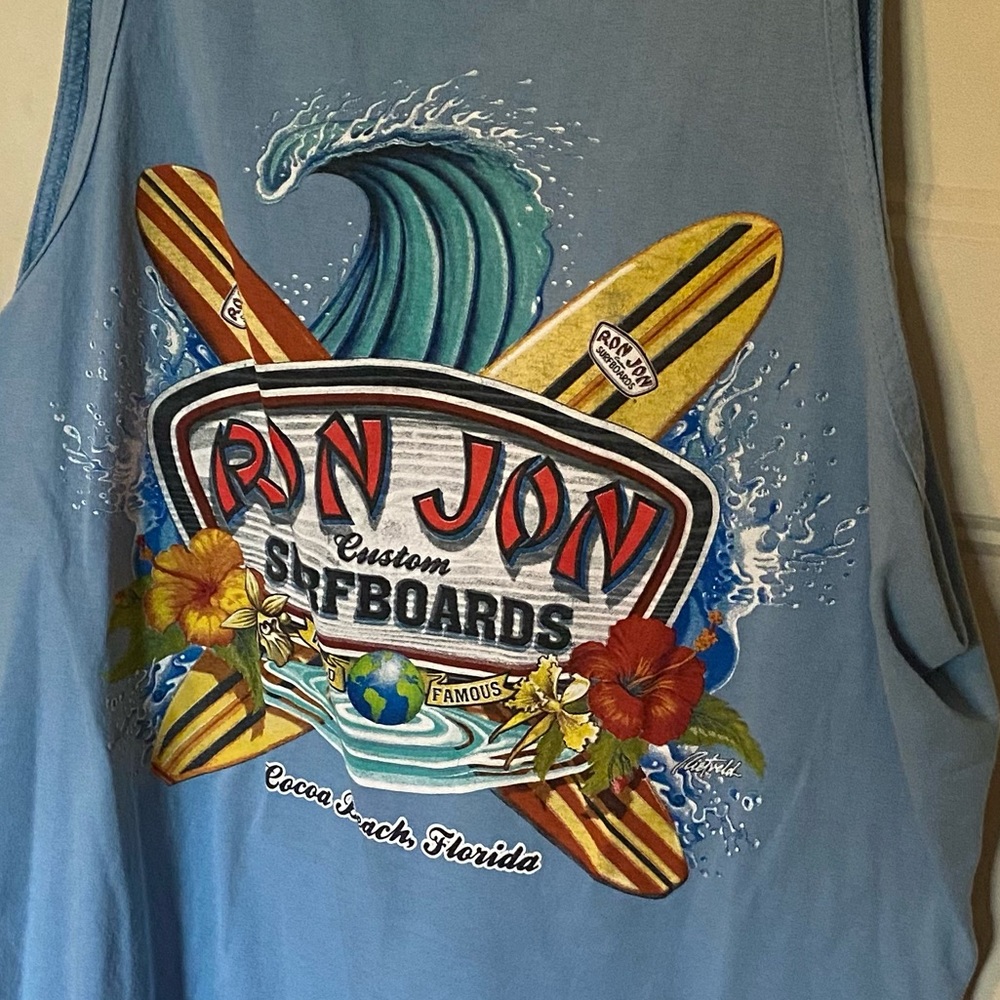 Ron Jon XL Blue Tank ;